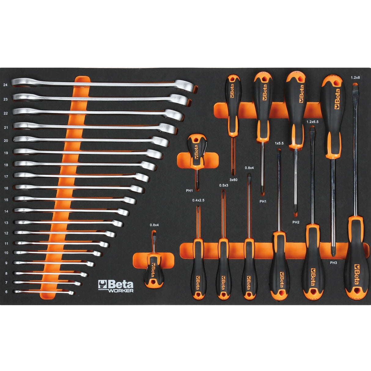 Cassettiera Beta RSC24/5-G con 189 Utensili Omaggio