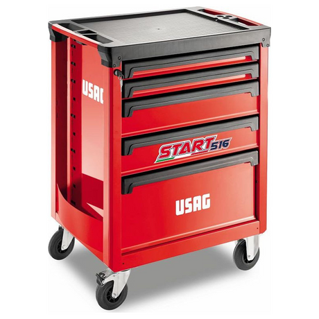 U05160105 - Werkzeugwagen USAG START 516 ST5V 5 Schubladen