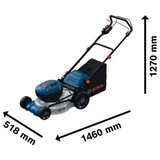 06008C8200 - Rasenmäher Bosch Professionelles GRA18V2-46SP PRO 2x18V - Bild 15