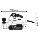 06015A4300 - Hobel Bosch GHO 26-82 D PRO 710W - Bild 17