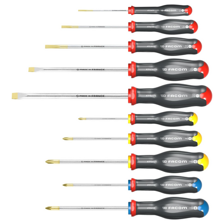 ATW.J10PB - FACOM ATW.J10PB 10-teiliges PROTWIST Schraubendreher-Set