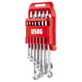 U02851746 - Set 12 Chiavi Combinate USAG 285 J/DS12 8-19mm