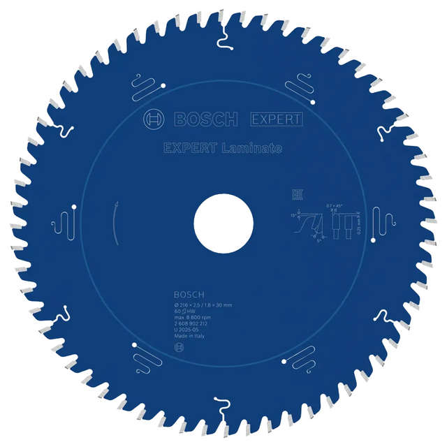 2608902213 - Kreissägeblatt Bosch Expertenlaminat für Laminat