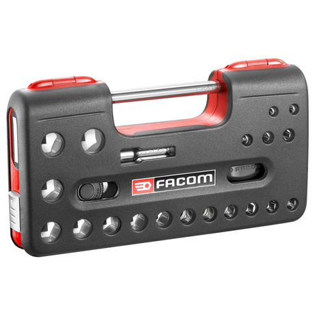 S.360DBOX4PB – Facom S.360DBOX4PB 1/2"-Steckschlüsselsatz mit Ratsche (22-teilig) – Abbildung 2