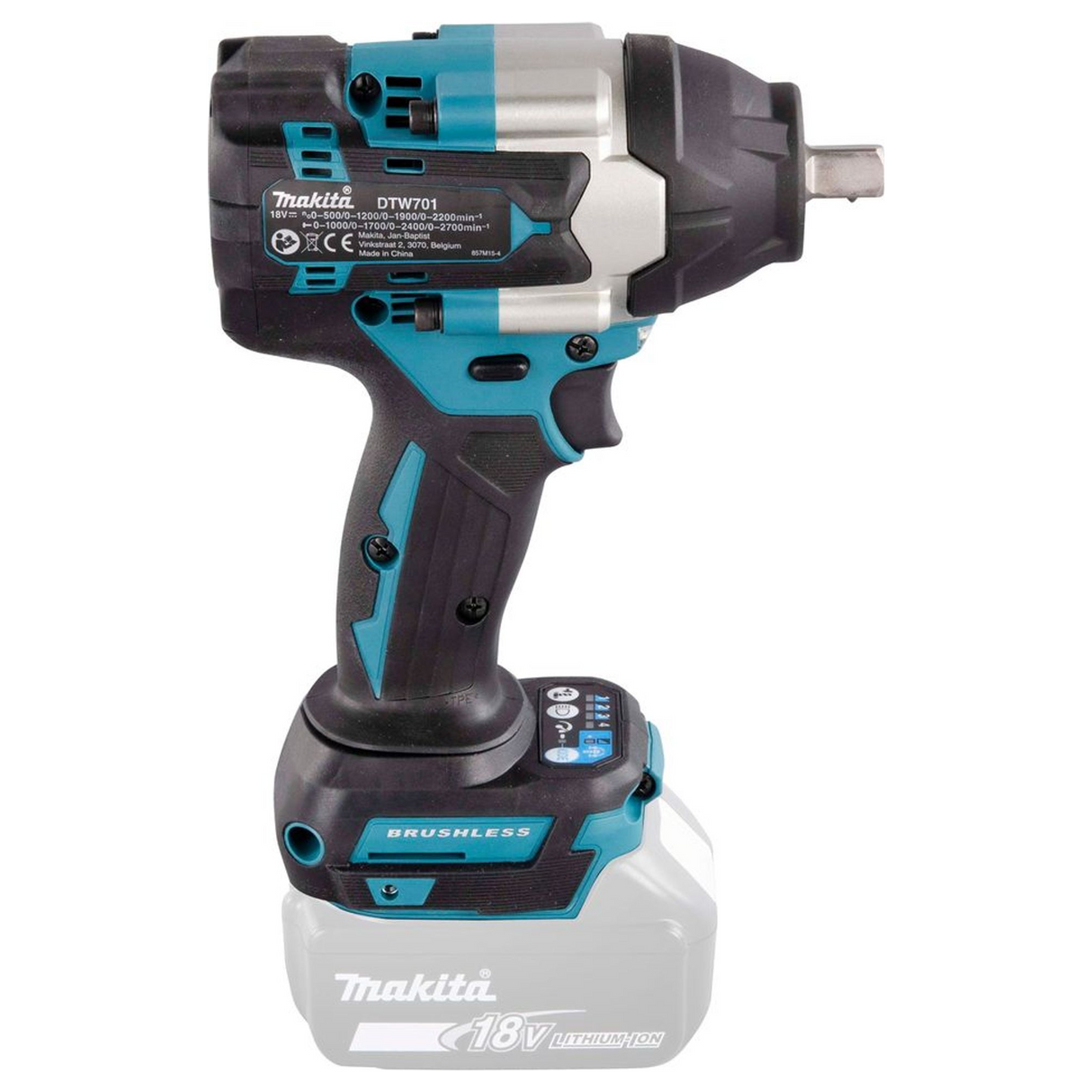 DTW701Z - Schlagschrauber Makita DTW701Z 18V - Bild 6