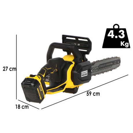 SFMCCS730M1-QW - Elektrische Kettensäge Stanley Fatmax SFMCCS730 20V 4Ah - Bild 2