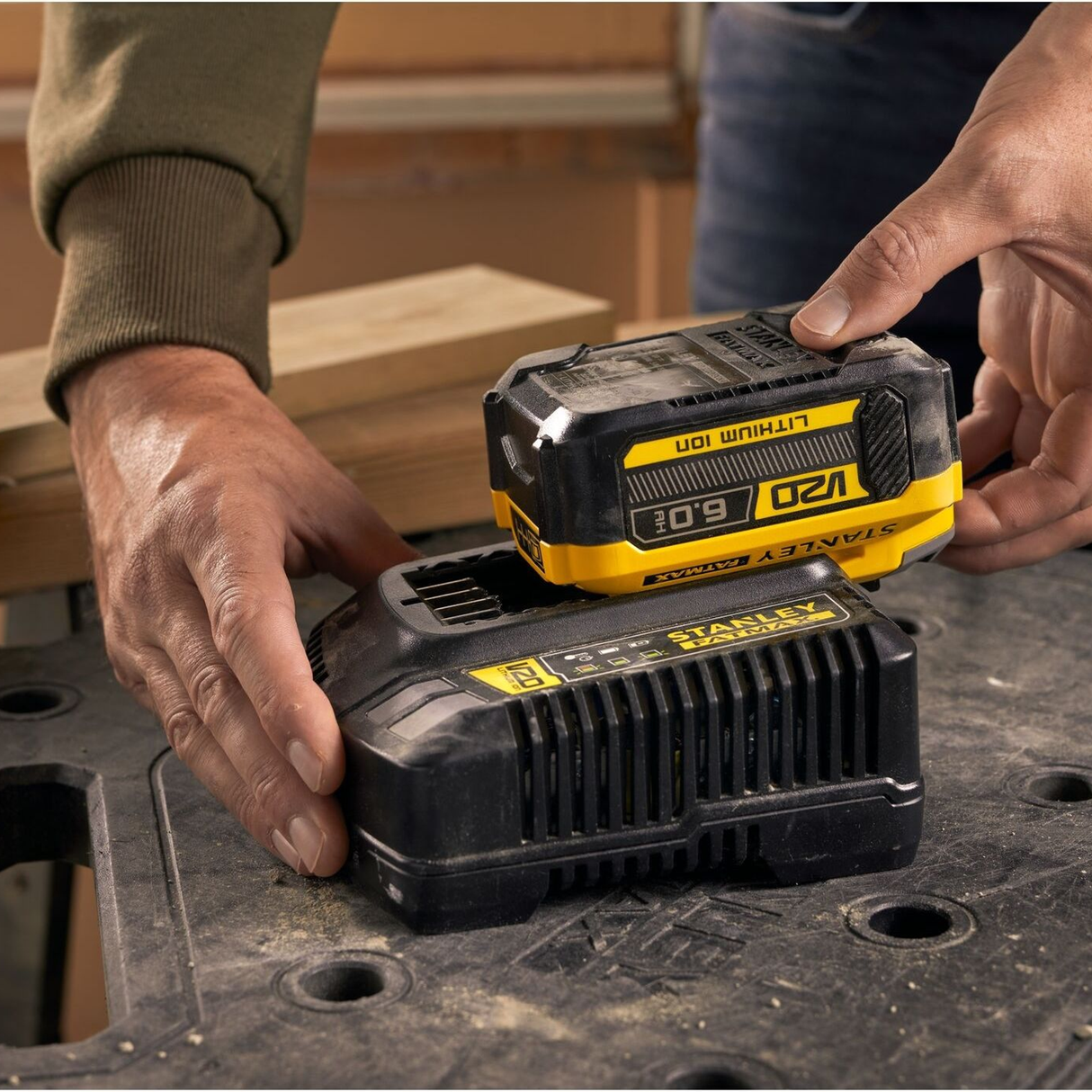 SFMCB206-XJ - Batterie Stanley FatMax V20 18V 6Ah - Bild 4