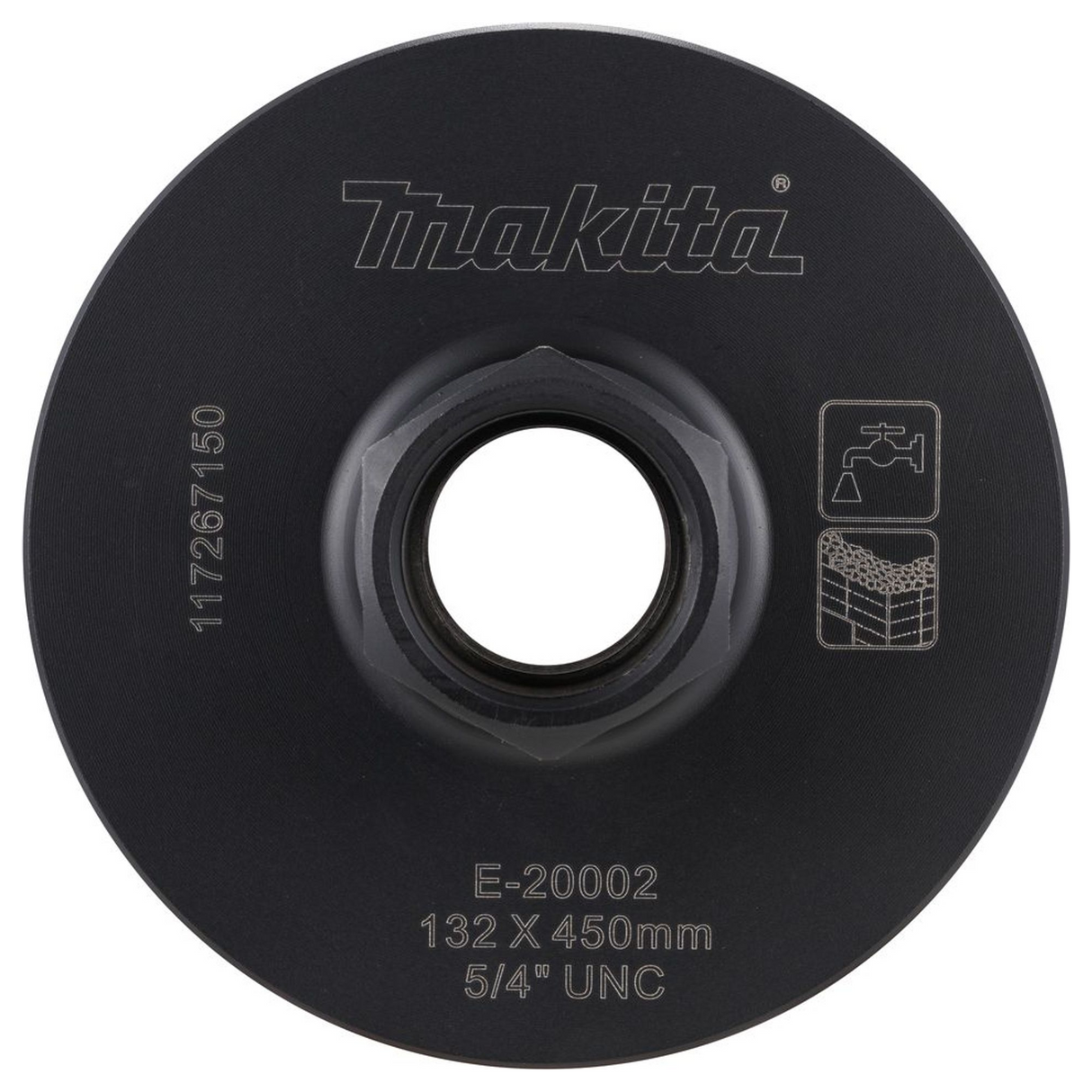 Corona Diamantata Makita E-20002 132x450mm Wet 1-1/4"UNC