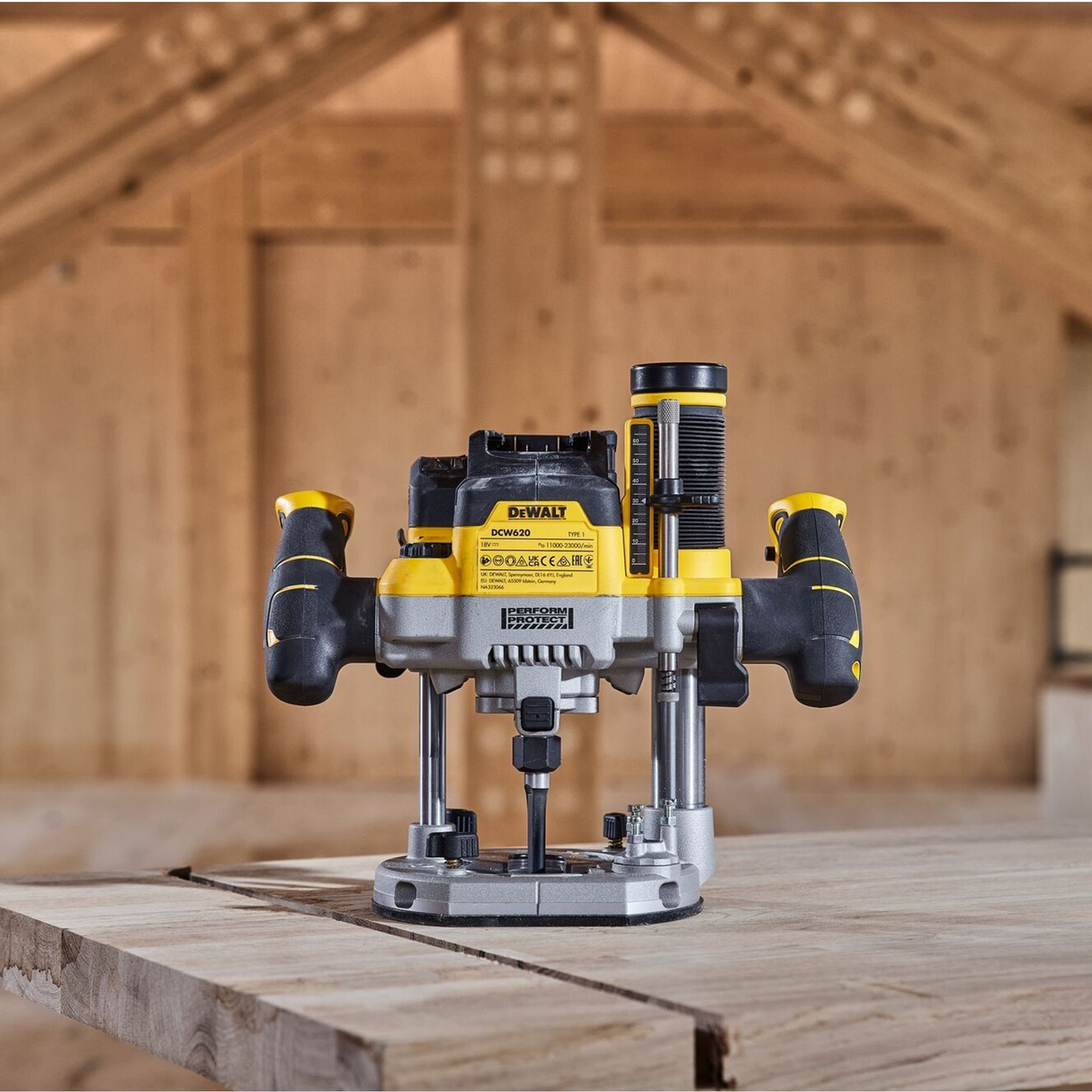 DCW620NT-XJ - Elektrische Fräsmaschine Dewalt DCW620NT-XJ 18V - Bild 16