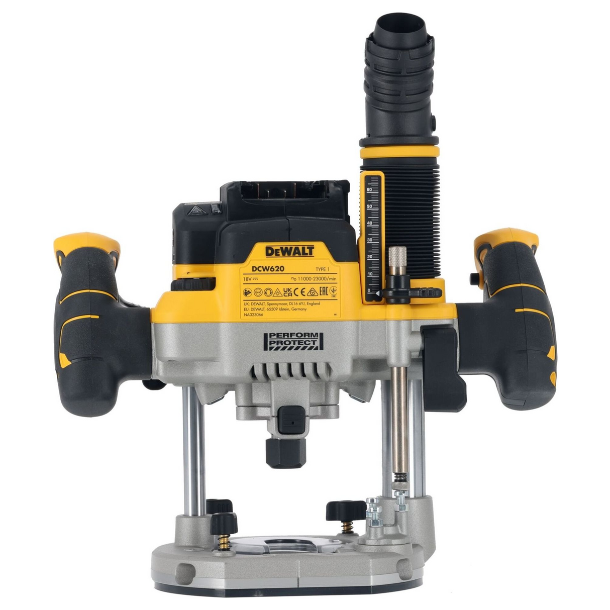 DCW620NT-XJ - Elektrische Fräsmaschine Dewalt DCW620NT-XJ 18V - Bild 4