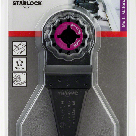 2608661691 - Cutter per Multiutensili Bosch Professional AIZ 28 SC HCS Starlock - Immagine 2