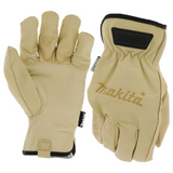 P-84632 - Arbeitshandschuhe Makita P-84632 Rindsleder-Fahrerleder Größe L - Abbildung 2