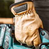 P-84632 - Arbeitshandschuhe Makita P-84632 Rindsleder-Fahrerleder Größe L - Abbildung 7