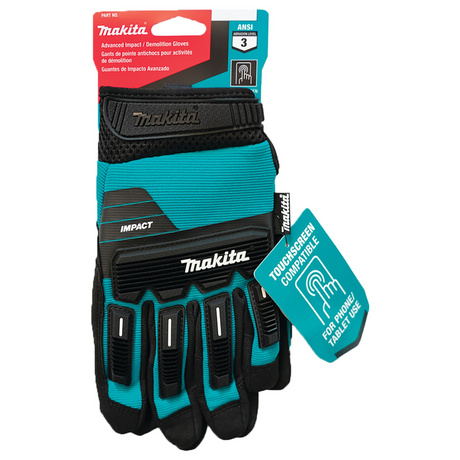 P-84573 - Guanti Antiurto Demolizione Makita P-84573 Taglia L - Immagine 3