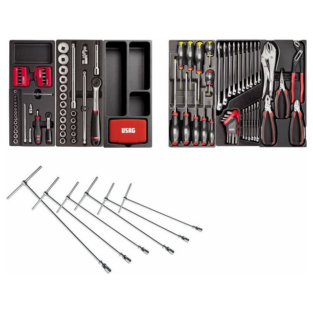 U04950629 - Assortimento Autoriparazione USAG 495 PA 142 Pezzi