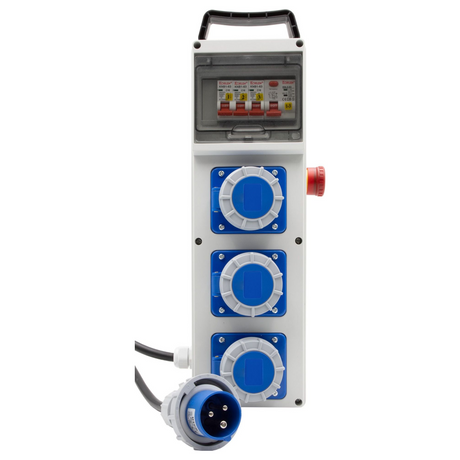 Distributore di Corrente Brennenstuhl BSV 4 ITRE1 EMO RCD 30mA 3x CEE 230V/16A IP67