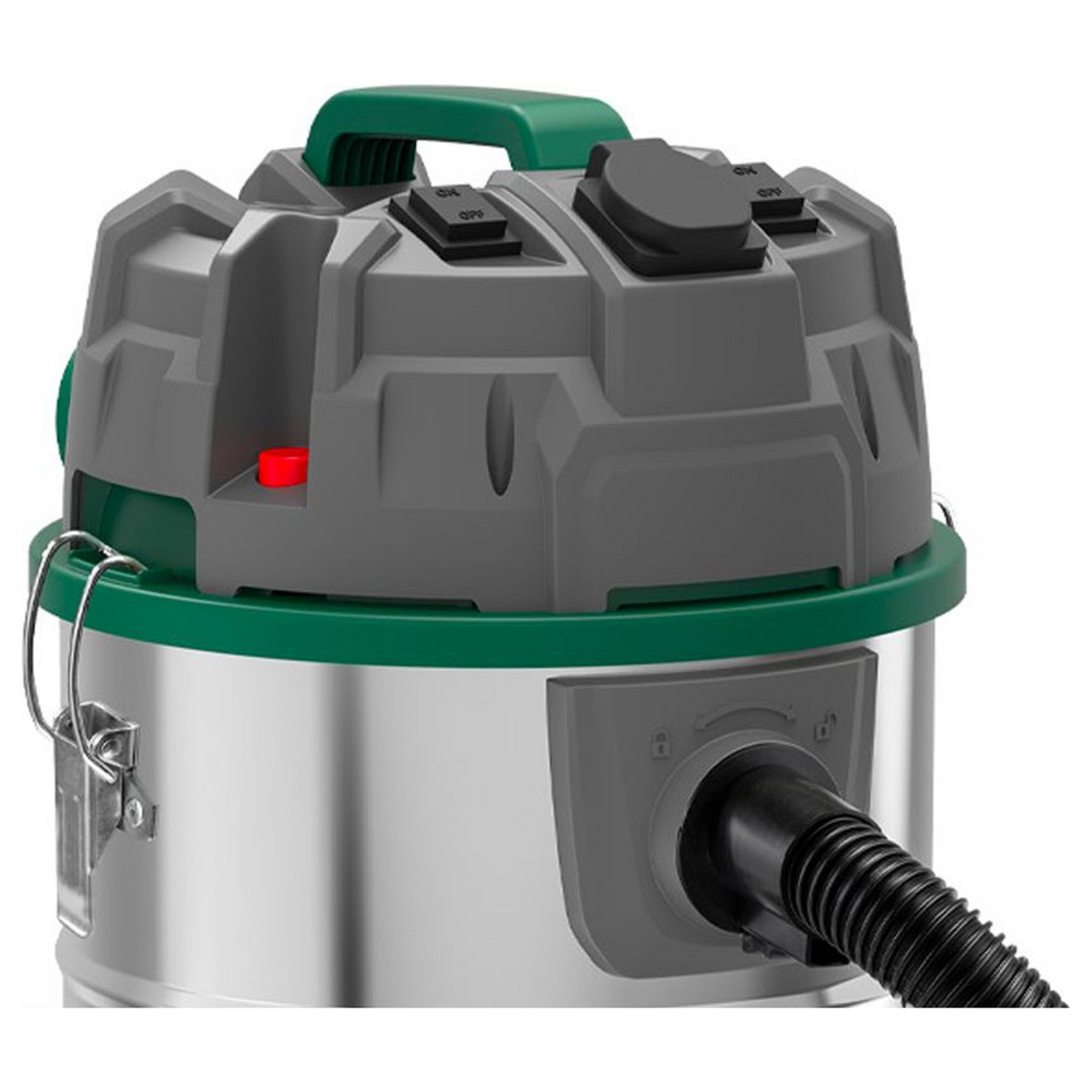 40035-00033 - Nass- und Trockensauger Lavor Dozzy Power 30XES 1400W Edelstahlfass 30L - Bild 3