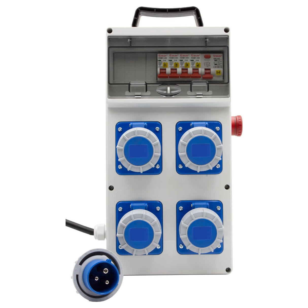 1154857220 - Distributore di Corrente Brennenstuhl BSV 4 ITRE2 EMO 3500W