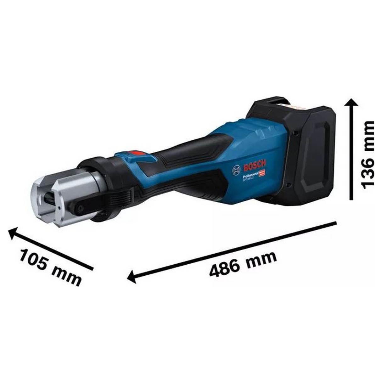 06019M2103 - Pressmaschine Bosch GPT 18V-32 Professional 18V - Bild 7