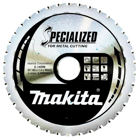 E-14299 - Kreissägeblatt Makita E-14299 185x30mm 38T - Bild 2