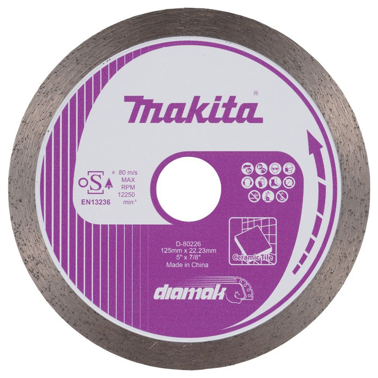 Disco Diamantato Makita D-80226 125mm