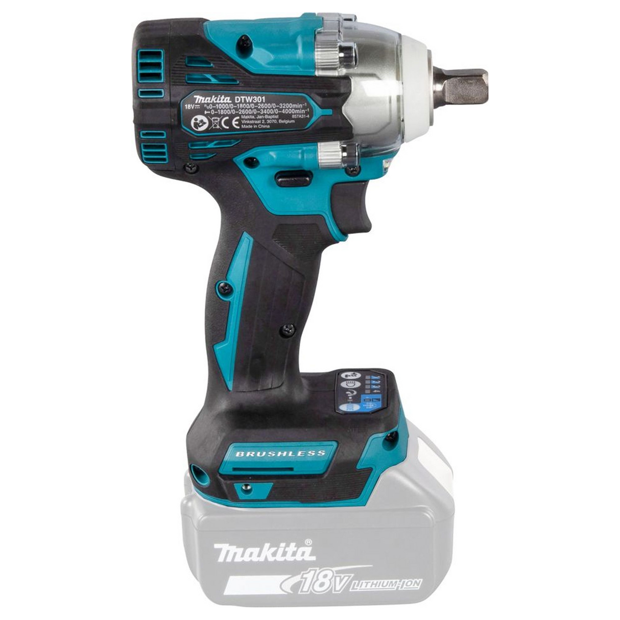 DTW301Z - Chiave a impulsi Makita DTW301Z 18V - Immagine 6
