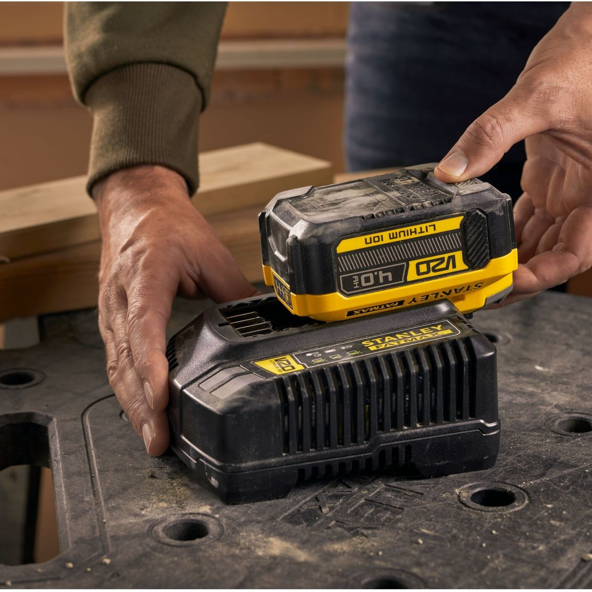 SFMCB204-XJ - Batterie Stanley FatMax V20 18V 4Ah - Bild 3