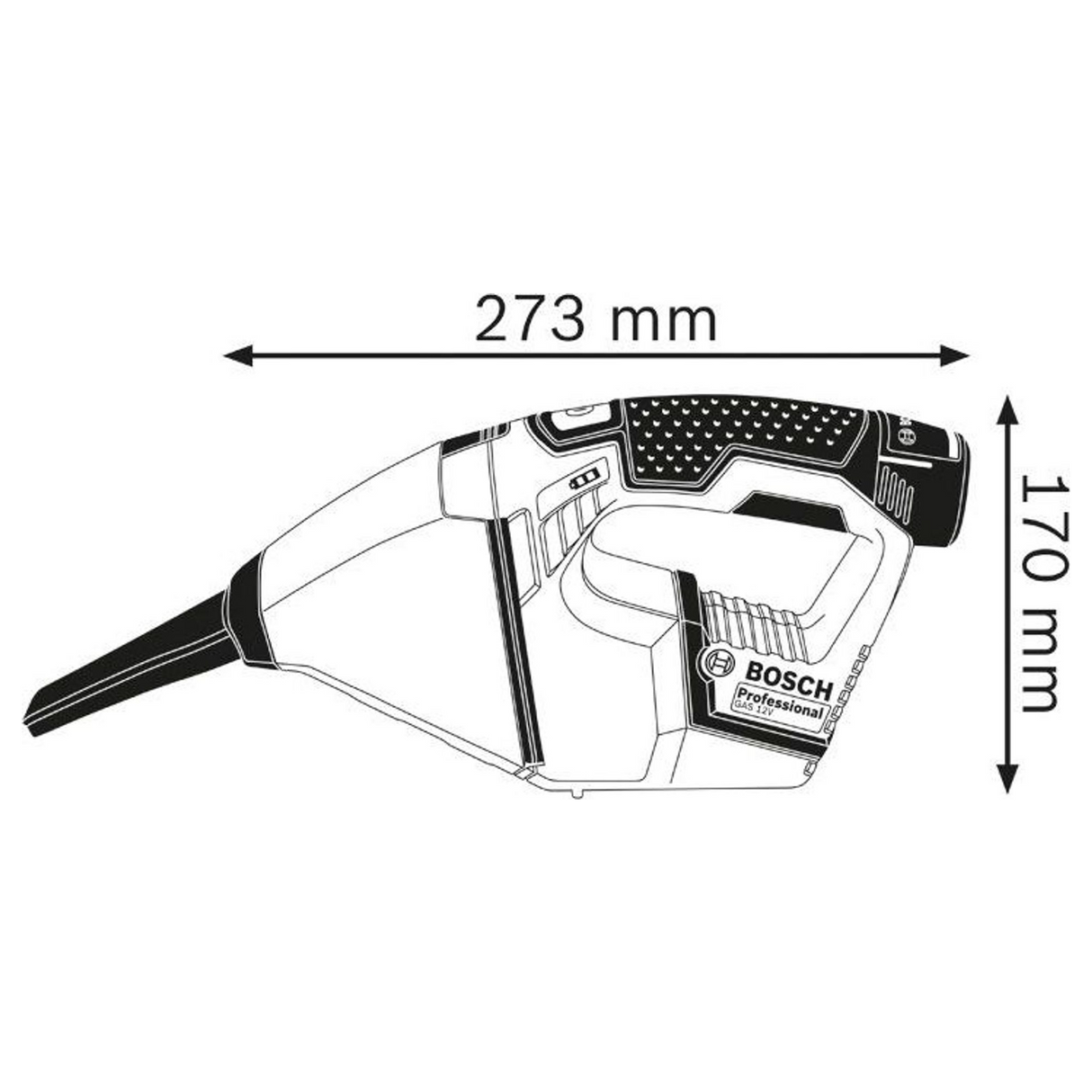 Aspiratore Bosch GAS 12V