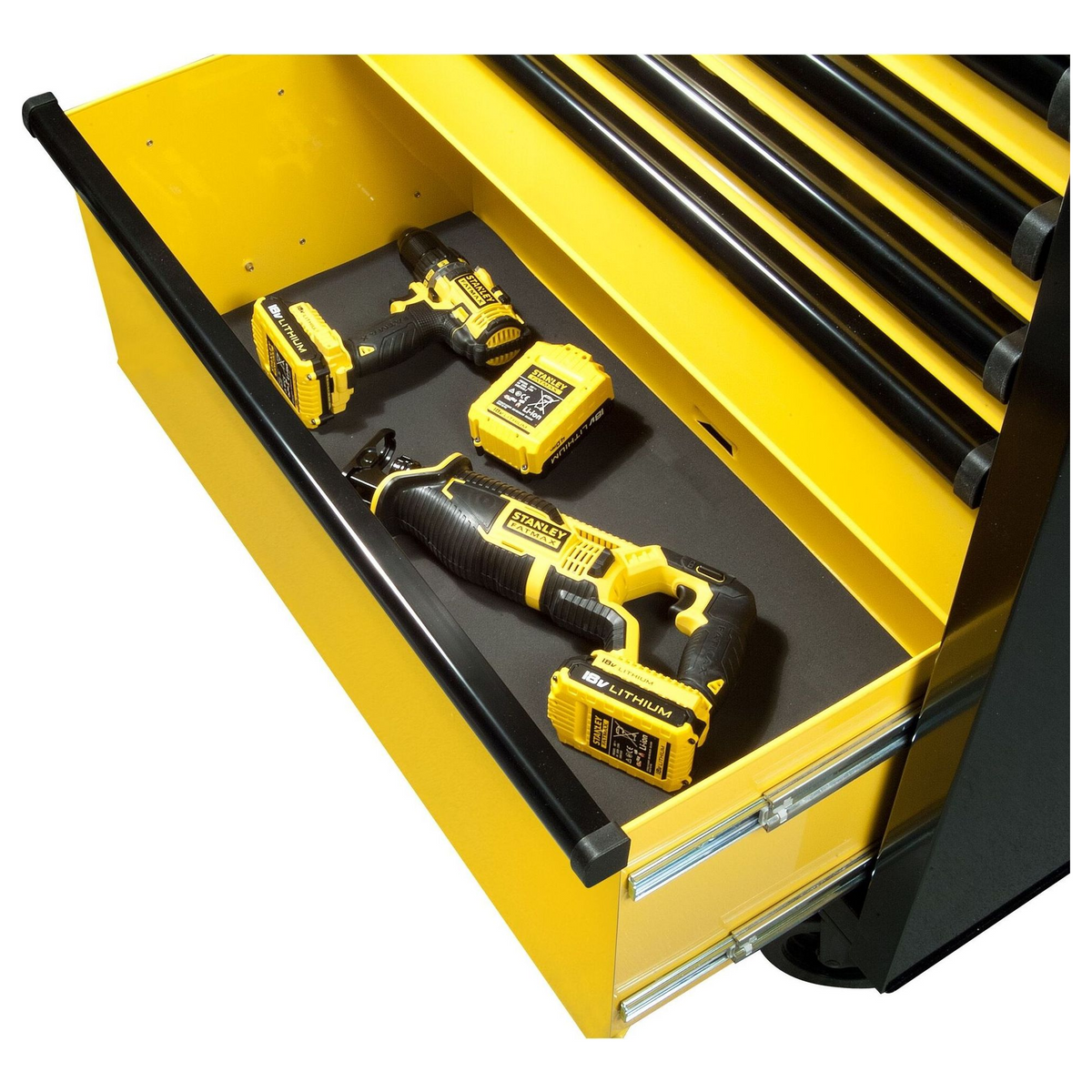 CARRELLO-ST - Cassettiera Metallica Stanley FMHT0-74027 900mm 5 Cassetti - Immagine 3
