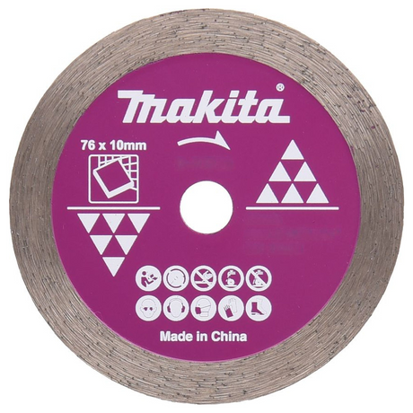 D-77263 - Diamantscheibe Makita D-77263 für 76-mm-Fliesen – Abbildung 2