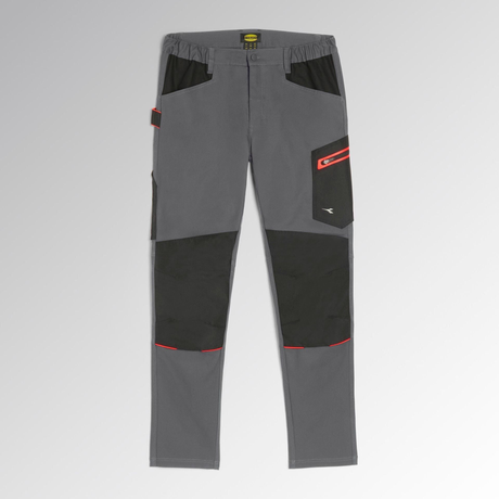 702.183064-75070- - Arbeitshosen Diadora Utility Pant Stretch Performance 2.0 Stahlgrau