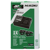 UC18YSL3WHZ – BoosterPack HiKOKI UC18YSL3WHZ 2 Multi-Volt-Batterien BSL36A18X 36V/18V 2,5Ah/5,0Ah + Ladegerät – Abbildung 4