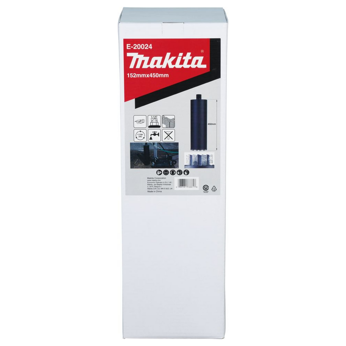 E-20024 - Diamantkrone Makita E-20024 152x450mm Nass 1-1/4"UNC - Bild 6