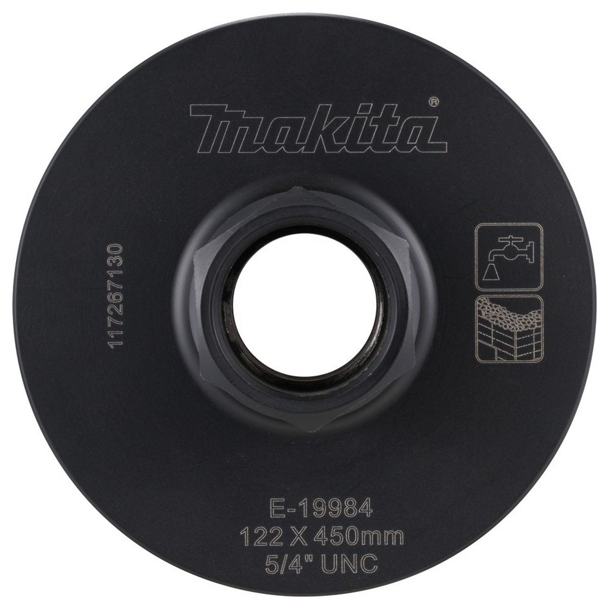 Corona Diamantata Makita E-19984 122x450mm Wet 1-1/4"UNC