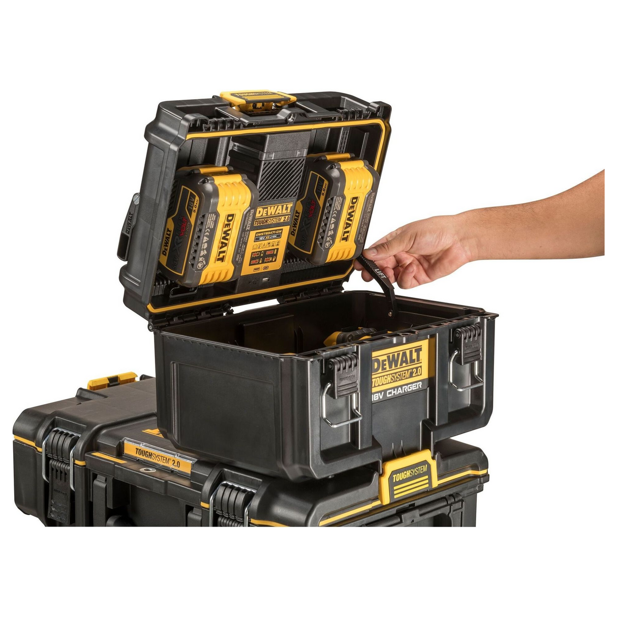 DWST83471-QW – Doppelakkuladegerät Dewalt DWST83471-QW ToughSystem 2.0 - Bild 18