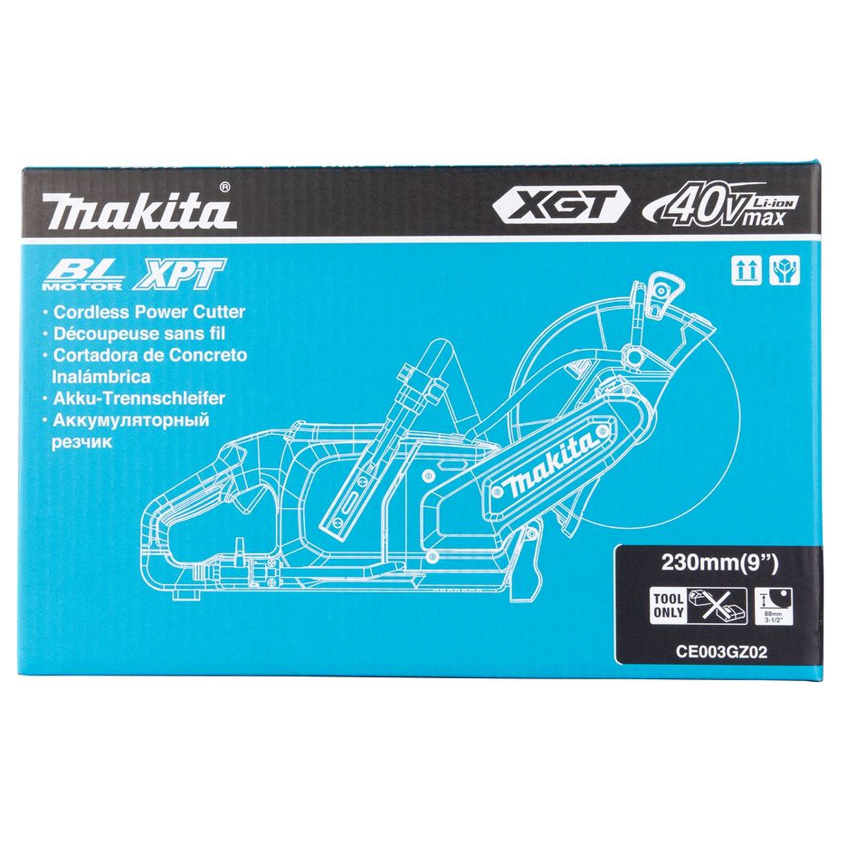 CE003GZ02 - Troncatrice Makita CE003GZ02 40V - Immagine 20