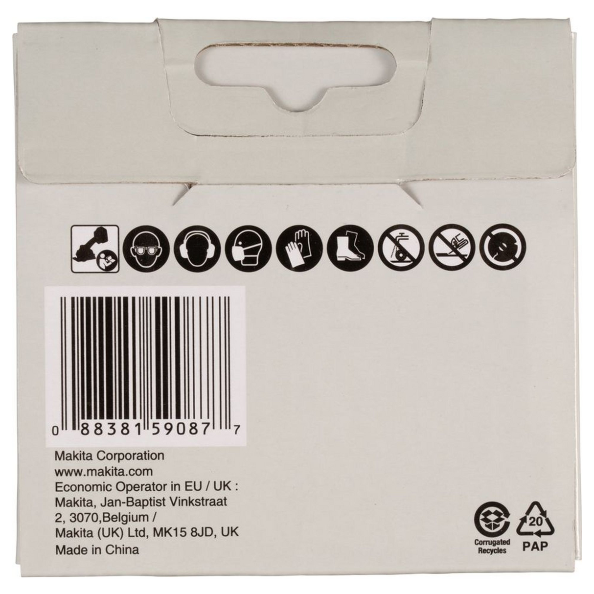 D-74837 - Trennscheibe aus Wolframkarbid Makita D-74837 76x10mm - Bild 5