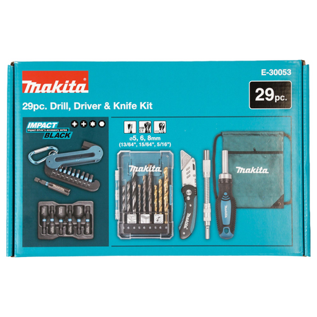 E-30053 - Set Avvitatura e Foratura Makita E-30053 29 Pezzi - Immagine 3