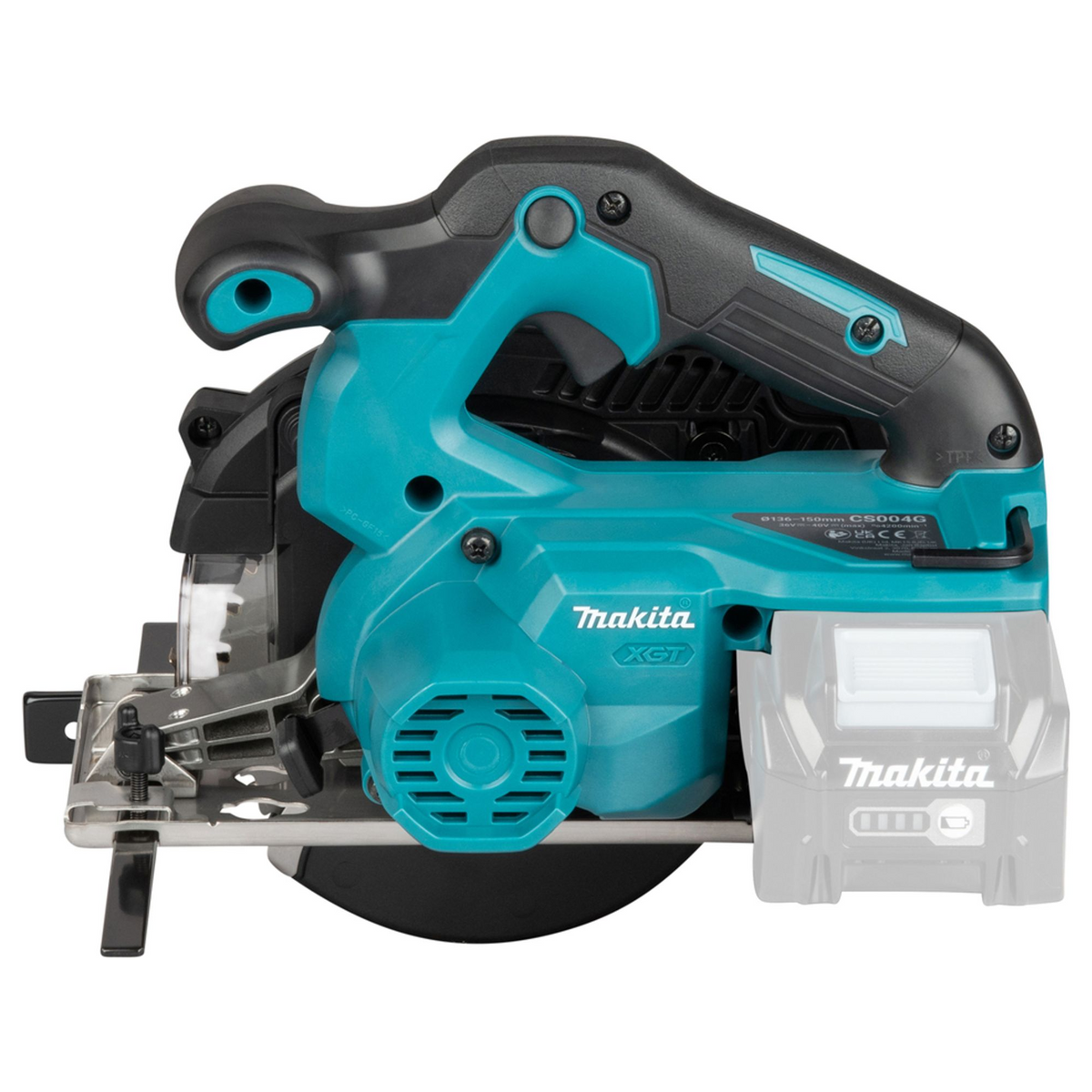 CS004GZ - Sega Circolare per Metallo Makita CS004GZ XGT 40V - Immagine 6