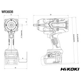 WR36DBW2Z – HiKOKI WR36DBW2Z 36V Schlagschrauber – Bild 3