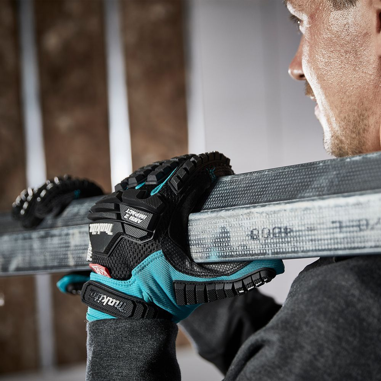 P-84470 - Handschuhe Makita P-84470 Stoßfeste Abbruchvorrichtung Größe L - Abbildung 17