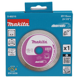 D-80210 - Diamantscheibe Makita D-80210 115 mm durchgehende Krone – Abbildung 4