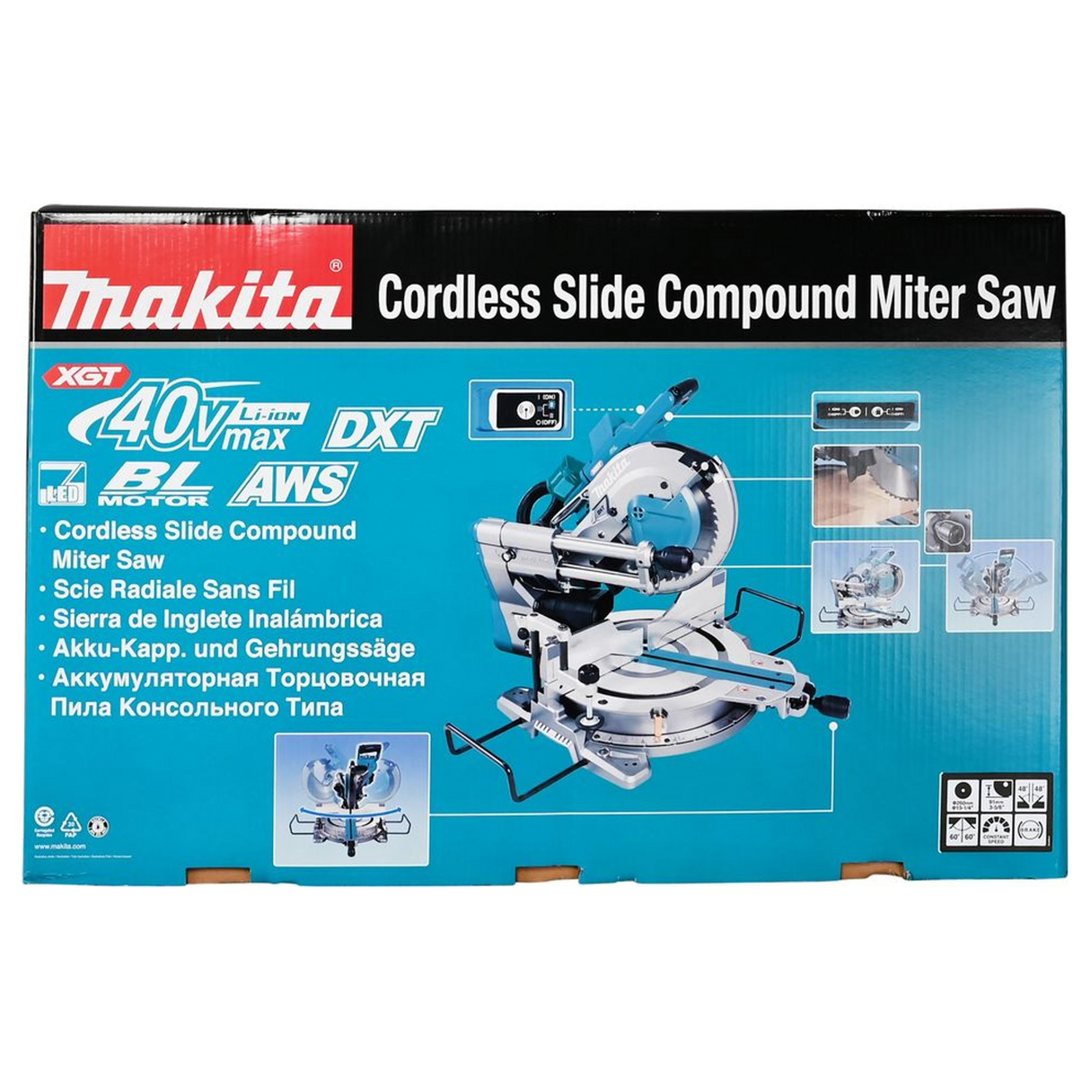 LS004GZ01 - Troncatrice Radiale Makita LS004GZ01 40V - Immagine 19